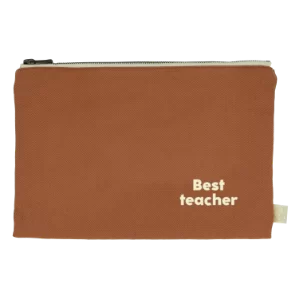 grande pochette avec zip personnalisable