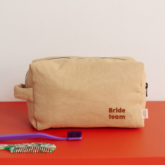 sac week-end personnalisable en coton épais pour cadeau de mariage utile