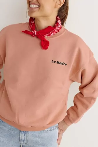 joli sweat en coton femme personnalisable