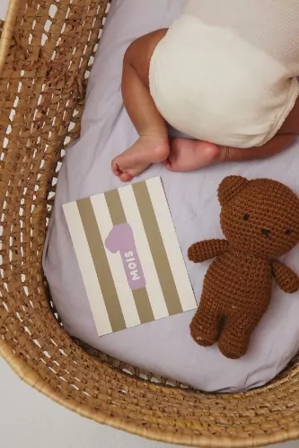 cartes étapes bébé cadeau naissance