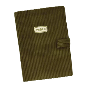 protège carnet de santé velours personnalisable pour bébé