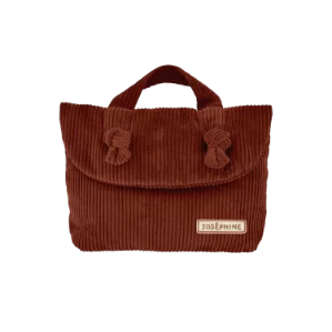 sac à dos bébé en velours personnalisable