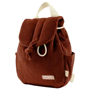 sac à dos bébé en velours personnalisable