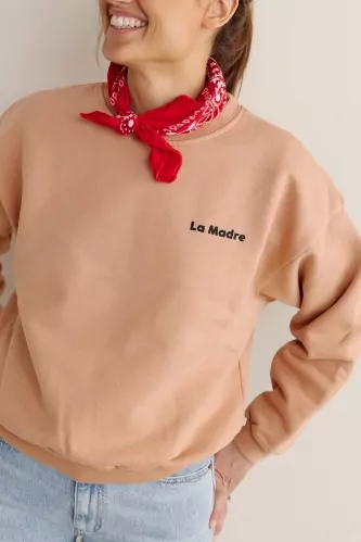 joli sweat en coton femme personnalisable