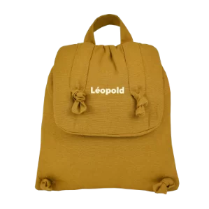 petit sac à dos personnalisable en lin